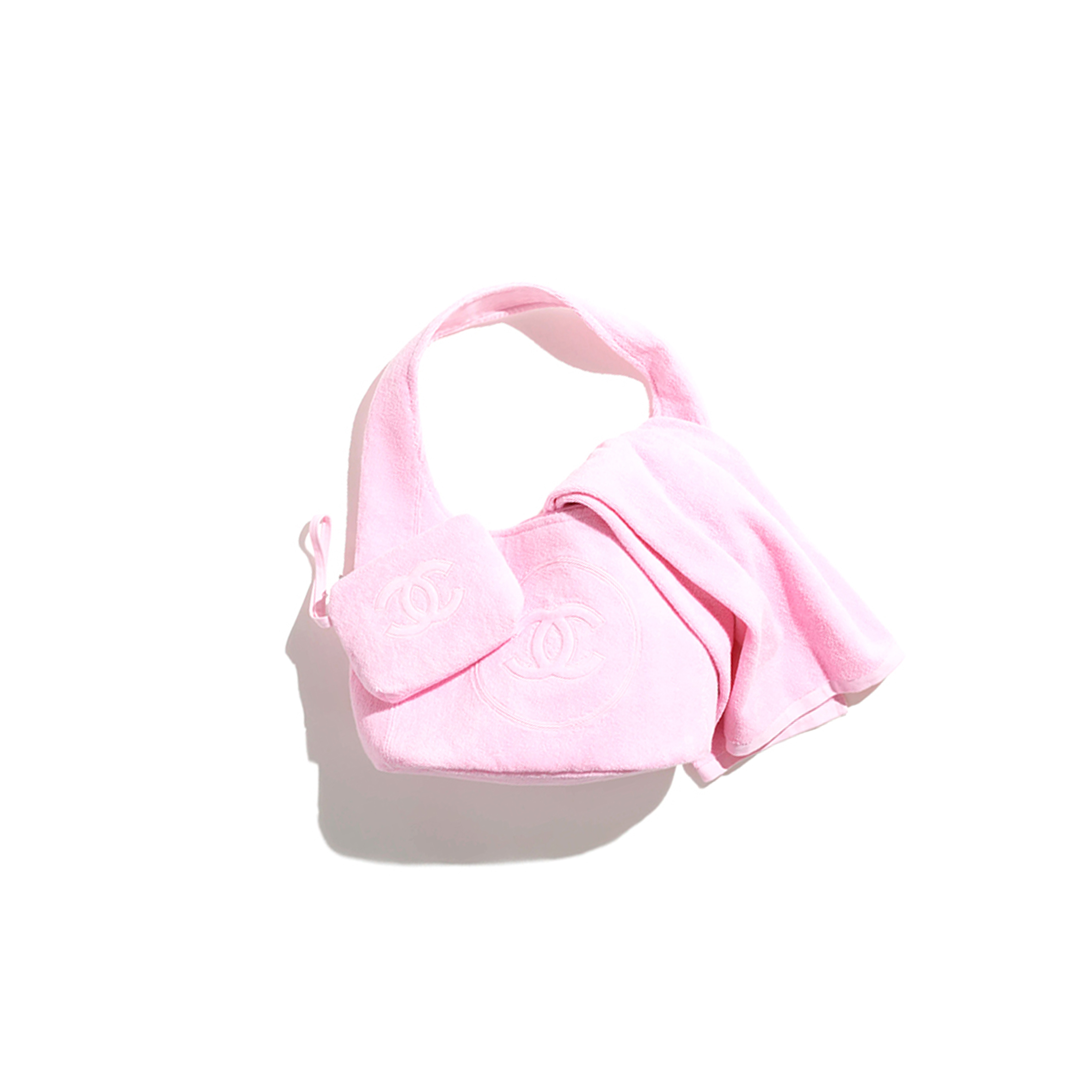 CHANEL COCO BEACH 2025 COLLECTION BEACHWEAR SET COTTON PINK AAA938 B20128 (58*38*20cm) CHANEL COCO BEACH 2025 COLLECTION BEACHWEAR SET COTTON PINK AAA938 B20128 (58*38*20cm)